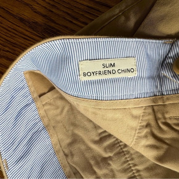New! J. Crew Khaki Slim Boyfriend Chino Pants | Size 27 - Picture 6 of 9